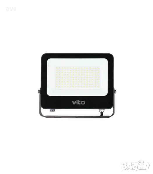 LED прожектор 100W 3000K VITO черен, снимка 1