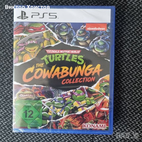 Нова: Teenage Mutant Ninja Turtles: The Cowabunga Collection - PlayStation 5, снимка 1