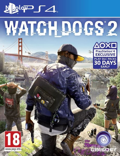 Watch Dogs 2 PS4 (Съвместима с PS5), снимка 1