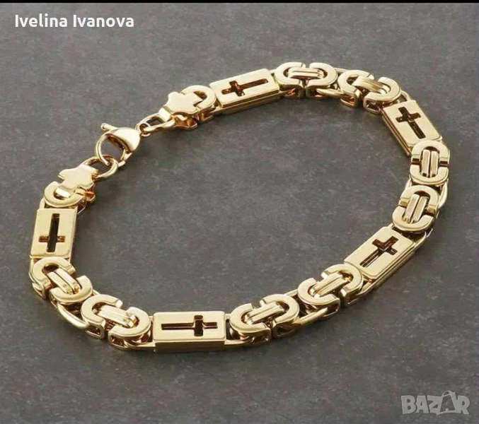 Страхотна мъжка гривна, снимка 1