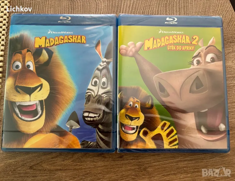 БГ Аудио - Мадагаскар 1 и 2 / Madagascar Blu ray, снимка 1