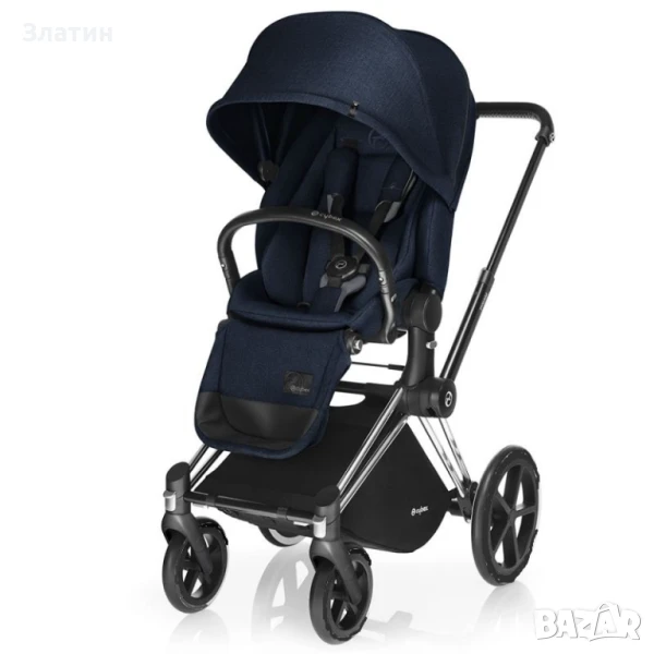 Cybex Priam midnight blue + подарък, снимка 1