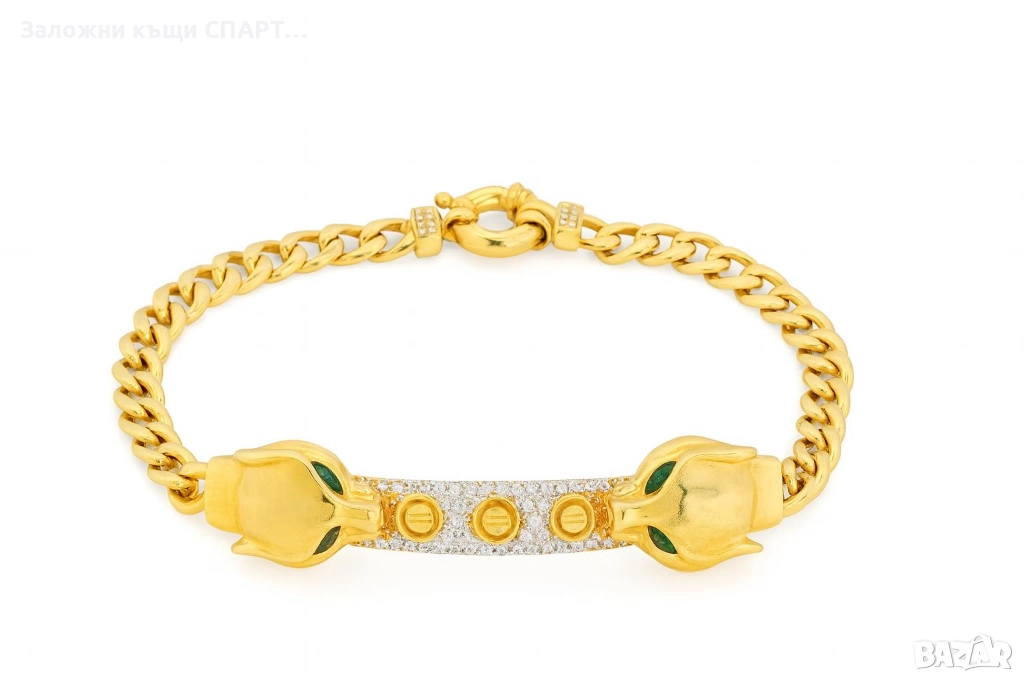 Златна гривна-9.23гр., снимка 1