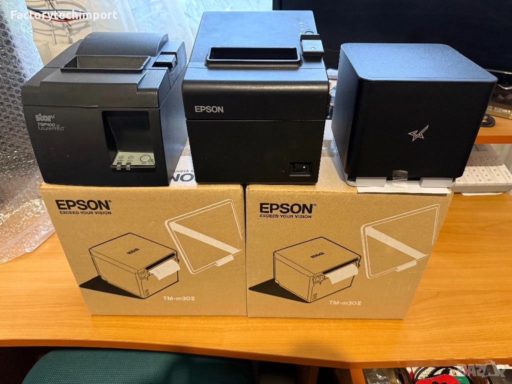 Касови принтери Star, Epson TM-m30II, TM-T20III, снимка 1