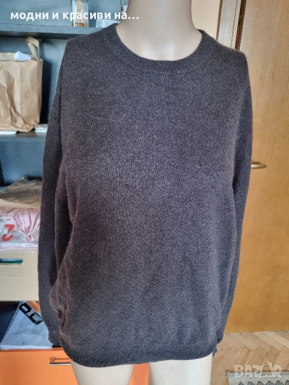 Мъжки кашмирен пуловер Yorn, размер М, снимка 1