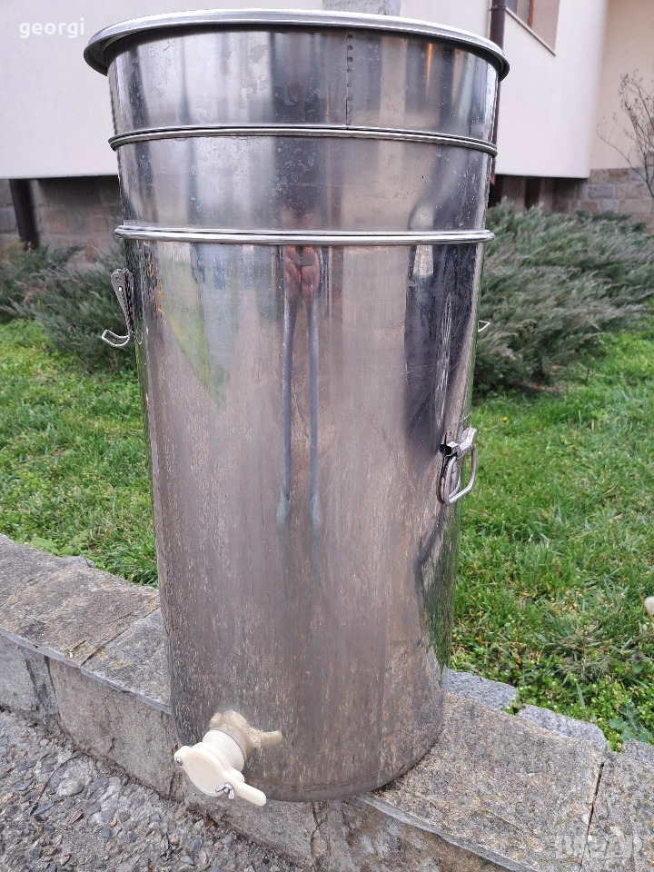 иноксов матуратор за мед 60 литра, снимка 1