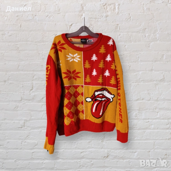 Коледен пуловер на Rolling stones , снимка 1