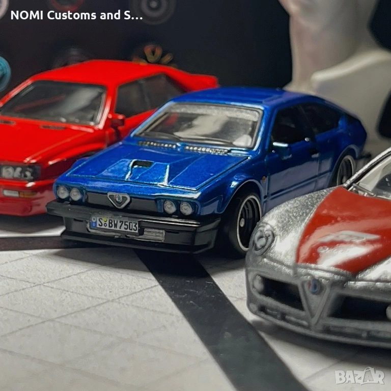 Custom Hot Wheels Alfa Romeo GTV6 3.0, снимка 1