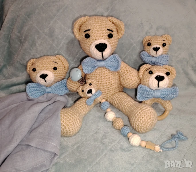 Комплект плетени играчки  , снимка 1