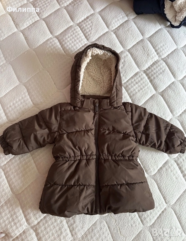 Бебешко зимно яке НМ, 4-6м, снимка 1