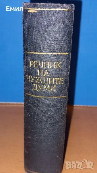 Антикварен "Речник на чуждите думи в българския езикъ", снимка 1