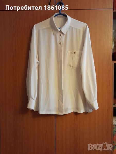 Вносна копринена блузка за едра жена, снимка 1