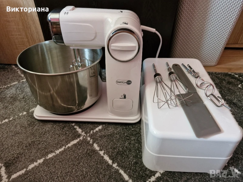 Нов Планетарен миксер с иноксова купа 300W, снимка 1