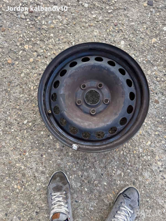 Метална джанта 15 Цола 6Jx15H2 5x112 Vag grup само за 55Eur. броя 1k0601027C, снимка 1