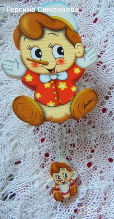 Италианска музикална играчка Пинокио, снимка 1