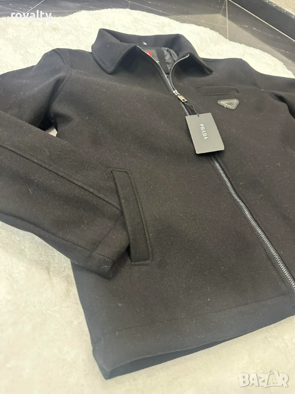 Prad🅰️ Черно Зимно Мъжко Яке , снимка 1