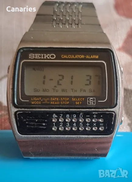 Стар часовник Seiko calculator , снимка 1