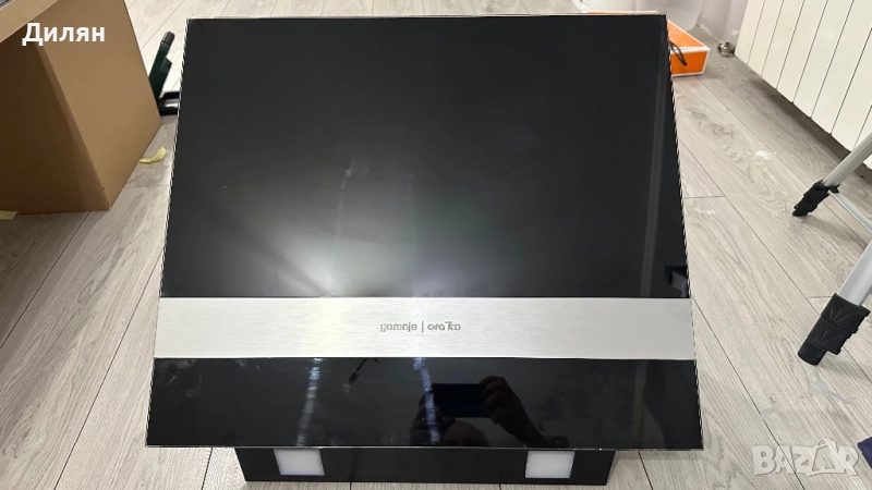 Gorenje Ora Ito – 60см дизайнерски аспиратор, черен, снимка 1