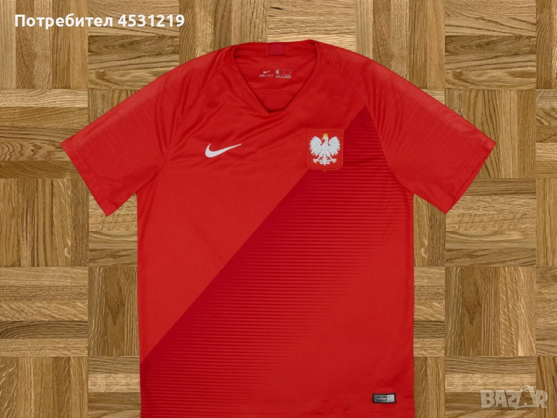 Футболни тениски Poland Lewandowski / Deportivo La Coruna, снимка 1