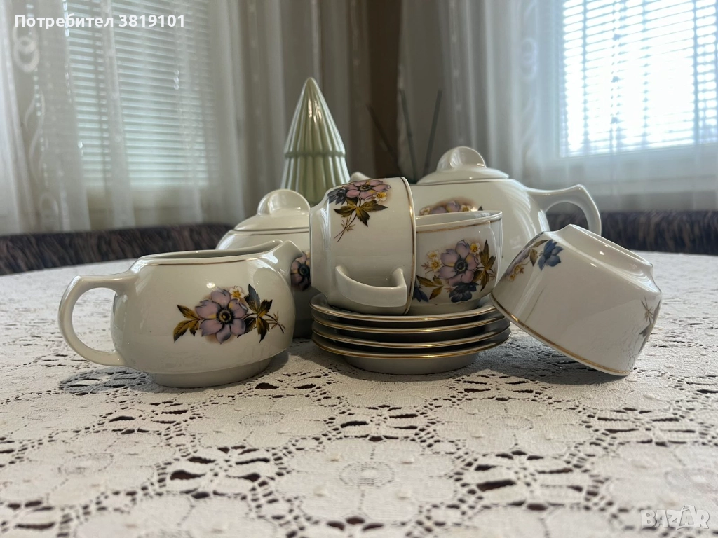 Сервиз кафе Китка, снимка 1