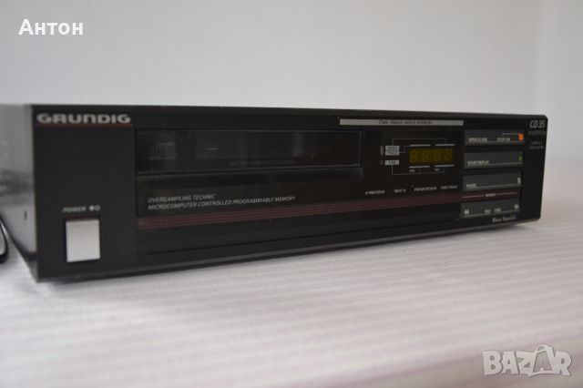 Cd player Grundig CD 35 X-version с DAC TDA1541, снимка 2 - Ресийвъри, усилватели, смесителни пултове - 46695336