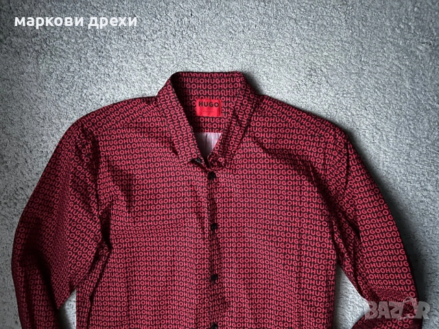 Hugo Boss Hugo shirt slim fit XL, снимка 3 - Ризи - 52755269