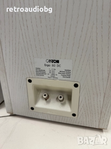 🔊Комплект подови тонколони CANTON Ergo 80 DC + център CANTON AV 500🔊, снимка 9 - Тонколони - 51982825