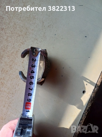 Медна гривна,сачан.Автентична гривна рогатка, снимка 5 - Антикварни и старинни предмети - 53672645