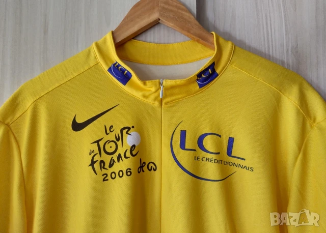 2006 Tour De France LCL Nike Jersey Bike Cycling - вело байк джърси за колоездене, снимка 4 - Спортни дрехи, екипи - 51008682