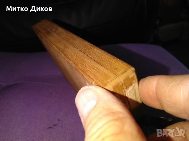 Дървена кутия зя пури 150х98х20мм, снимка 4 - Табакери - 45389753