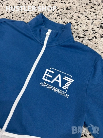 Мъжко горнище EMPORIO ARMANI. Размер S, снимка 3 - Спортни дрехи, екипи - 53470990