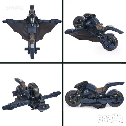 Batman Adventures Batcycle Machine 30cm - Spin Master S_1233730, снимка 5 - Други - 48053894