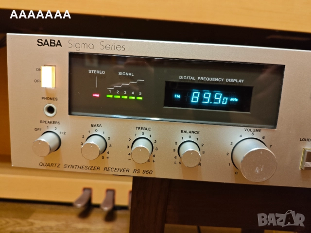 Saba rs 960 stereo receiver, снимка 9 - Ресийвъри, усилватели, смесителни пултове - 52382658