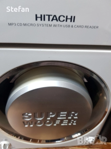 HITACHI MP3 CD MICRO SYSTEM WITH USB & CARD READER, снимка 4 - CD дискове - 52157171