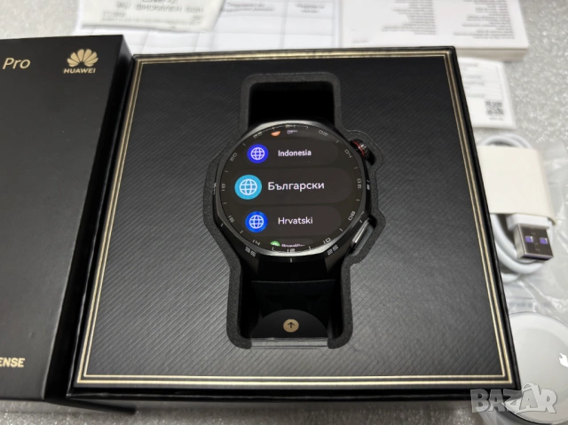 Като нов! С гаранция! HUAWEI Watch GT 6 Pro 46 мм черен, снимка 2 - Смарт часовници - 53259431