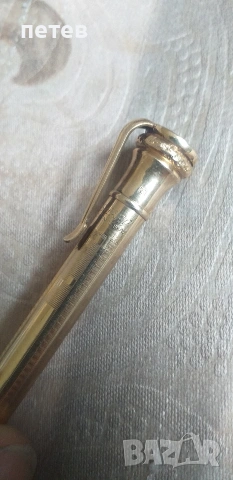 позлатен пиромолив. писалка., снимка 3 - Антикварни и старинни предмети - 53692471
