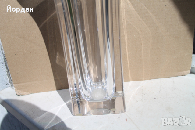 Френска кристална ваза ''ART Vannes", снимка 5 - Антикварни и старинни предмети - 44976513