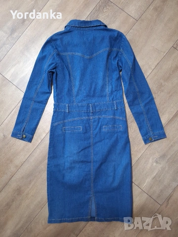 Дънкова рокля, снимка 2 - Рокли - 54137610