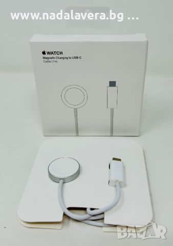  Кабел Адаптер Зарядно USB C за часовник Apple Watch 5 6 SE 7 8 9 10 SE айуоч, снимка 3 - Смарт гривни - 37603589