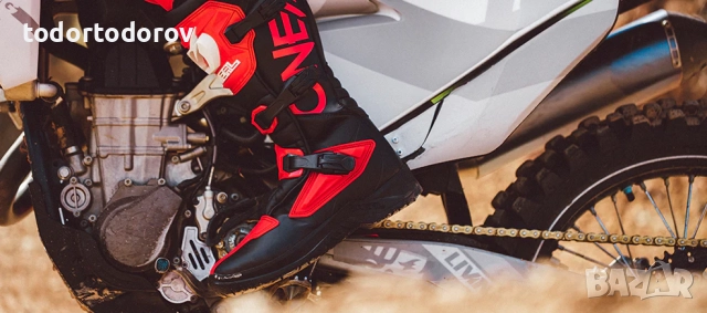 Мотокрос / Ендуро ботуши O'NEAL RSX BLACK/RED V.25,, снимка 6 - Аксесоари и консумативи - 52001882