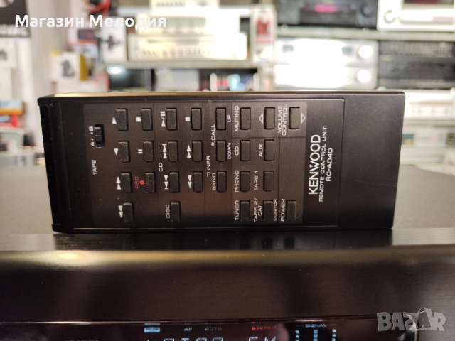 Аудиосистема Kenwood с дистанционно. Усилвател с тунер и cd player. Kenwood KA-2050R Black + Kenwood, снимка 7 - Аудиосистеми - 48943223