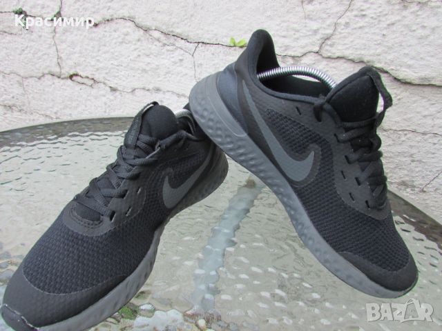 Унисекс маратонки Nike Revolution 5 'Black Anthracite', снимка 2 - Маратонки - 46398366