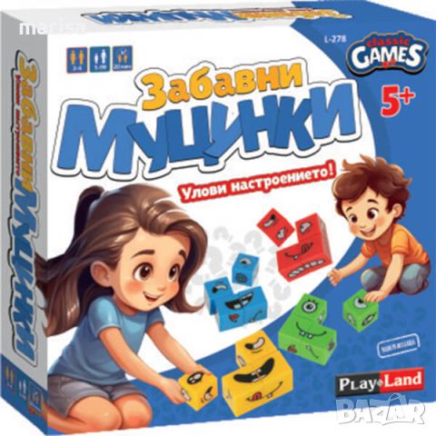 Настолна игра Забавни муцунки 5+ Код: 990278, снимка 1 - Игри и пъзели - 46238225