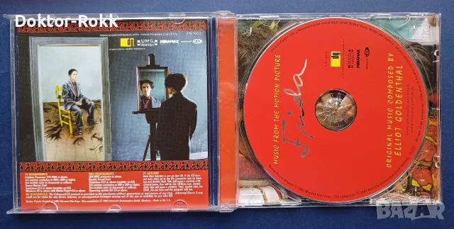 Frida - music from the motion picture 2002 CD, снимка 3 - CD дискове - 49761726