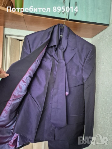 Мъжки костюм абитуриентски официален , снимка 2 - Костюми - 54003063