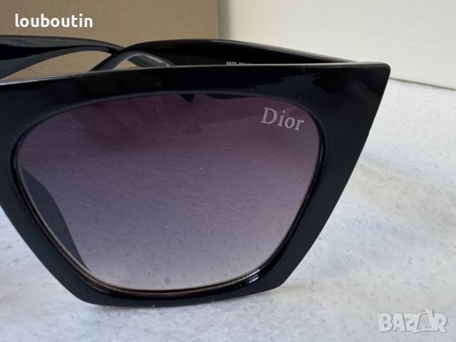 Dior 2024 дамски слънчеви очила котка, снимка 12 - Слънчеви и диоптрични очила - 45163009