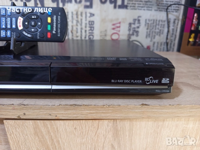 "Panasonic"DMP-BD35EF. Blu-Rey ДВД Плейър, снимка 2 - Плейъри, домашно кино, прожектори - 53824759