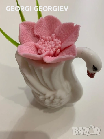 цветя изработени с глицеринов ароматен сапун и Българска роза Стара Загора Център , снимка 9 - Изкуствени цветя - 53498300