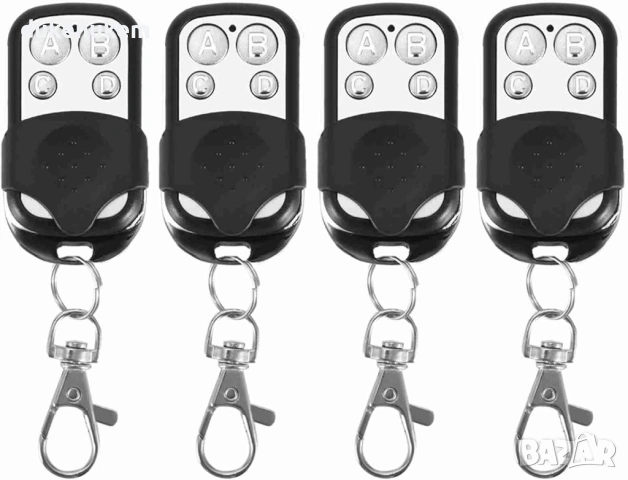 4 бр. Универсално дистанционно за врати и гаражи 433.92 MHz, снимка 3 - Друга електроника - 53172171