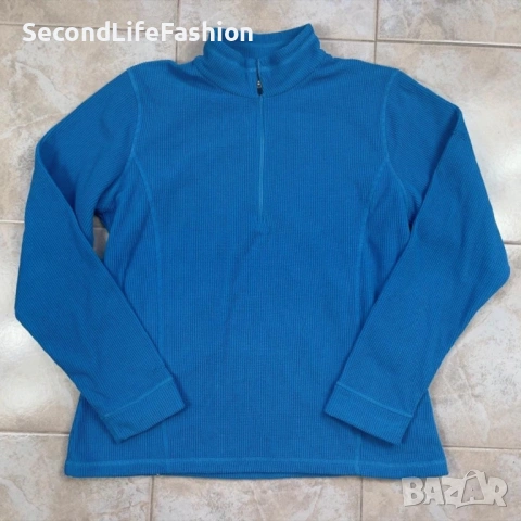 Дамски полар блуза с цип и яка Kathmandu Alicatech размер M, снимка 7 - Блузи с дълъг ръкав и пуловери - 53155539